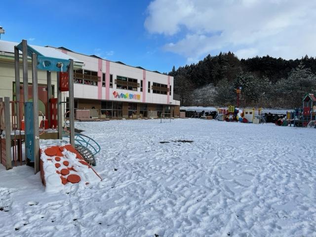 子どもたちにはワックワクの～ゆき～ですねぇ