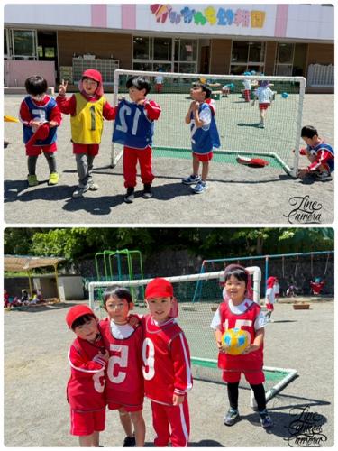 >サッカーやりた～い！！