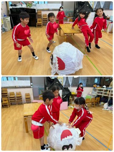 >くじらさんのお部屋をのぞいたら・・・・