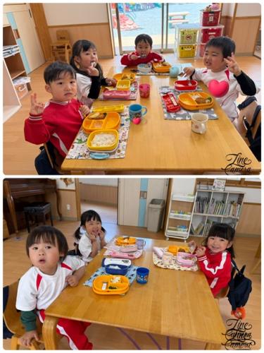 みんなでおきゅうしょく～＊