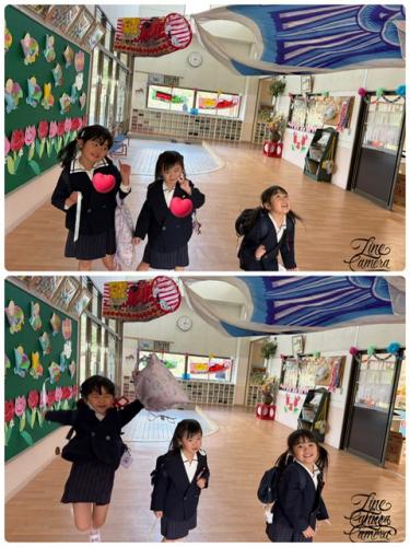 こいのぼりと一緒～*^^*