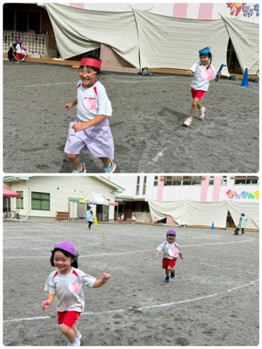 運動会の練習も外遊びも　涼しくて～と～ってもたのしいよ～*