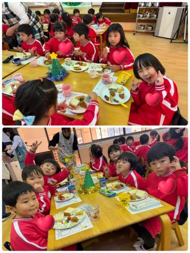 メリークリスマス～*クリスマス会食会