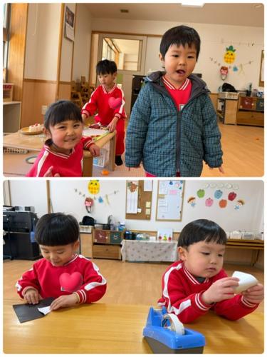 ゆきあそび～*お部屋の中のあそびも楽しいよ～*