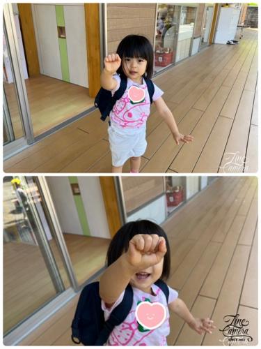 しゃぼん玉がいっぱ～い*^^*年少さんじょうずね*^^*