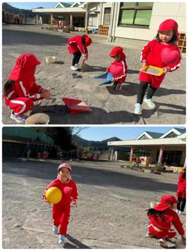 外遊び日和ですね～*^^*